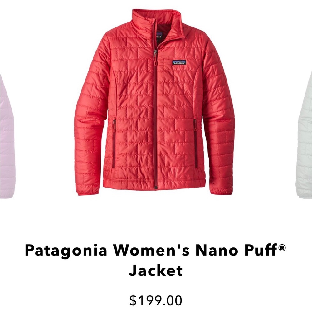 Womens Patagonia nano jacket
